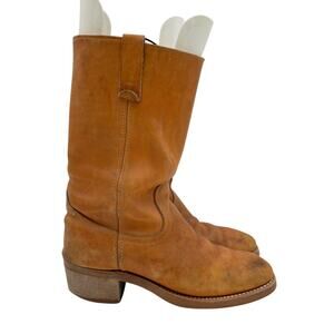 Vintage Landis Campus Ranch Leather Western Boots Men's 10D